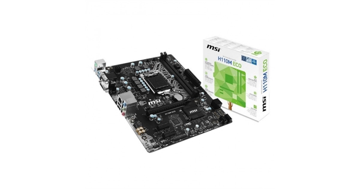 PLACA MSI H110M ECO en Modular Technology