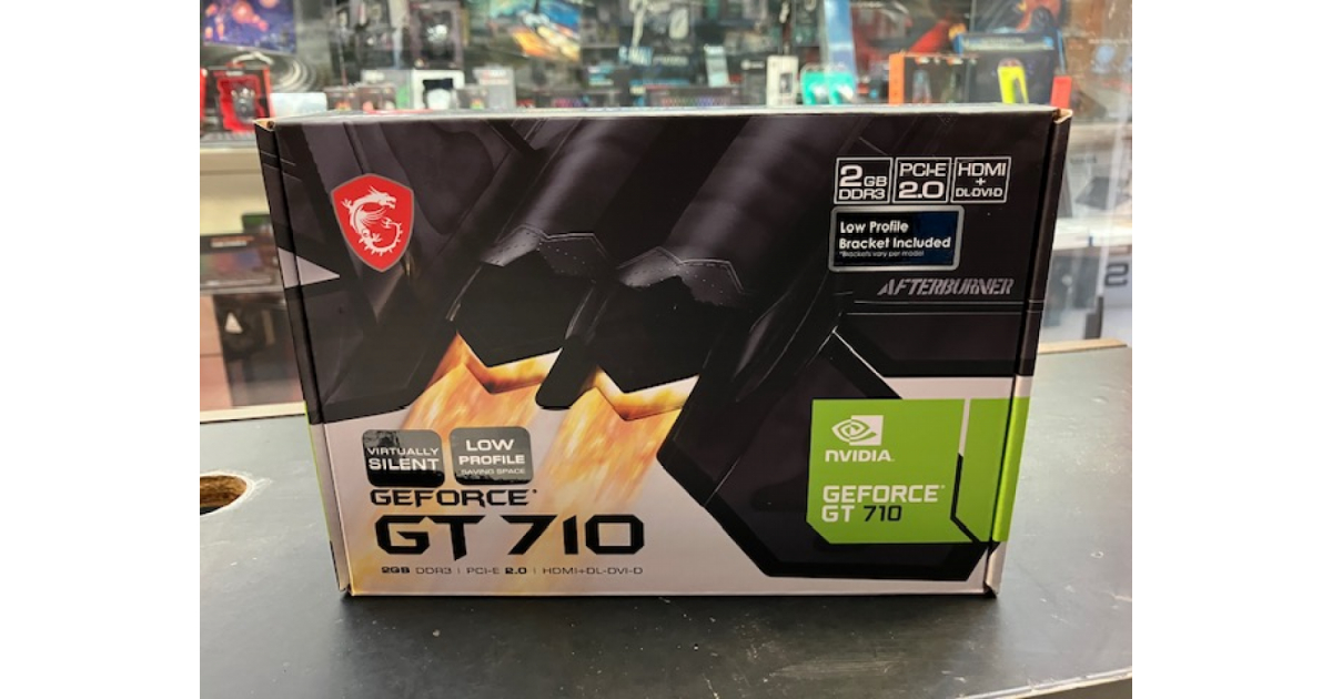 Tarjeta de video msi gt 710 2gb clearance ddr3