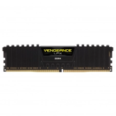 MEMORIA DIMM DDR4 CORSAIR 8GB 3200MHZ, VENGEANCE LPX, NEGRO