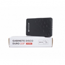 NACEB GABINETE DE DISCO DURO 2.5\, SATA, USB 2.0/3.0, NEGRO