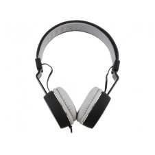 NACEB AUDÍFONOS CON MICRÓFONO, ALÁMBRICO, 1.2 METROS, 3.5MM, NEGRO/GRIS