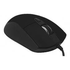 MOUSE NACEB ÓPTICO NA-0115, ALÁMBRICO, USB, 2400DPI, NEGRO NA-0115N