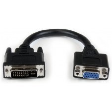 ADAPTADOR CONVERTIDOR DE 20CM PARA PANTALLA DE COMPUTADORA DVI-I A VGA