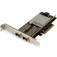 TARJETA PCI EXPRESS DE RED DE FIBRA DE 10GB CON 2 PUERTOS DE SFP+ ABIERTOS