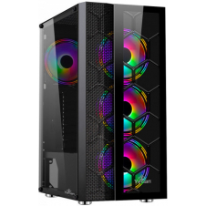 YEYIAN GABINETE GAMER RAPTURE SERIES 2500 CRISTEMPL/3VEN/ATX/ARG