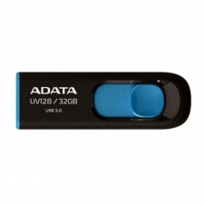 MEMORIA USB ADATA DASHDRIVE UV128, 256GB, USB 3.0,AUV128-256G-RBE