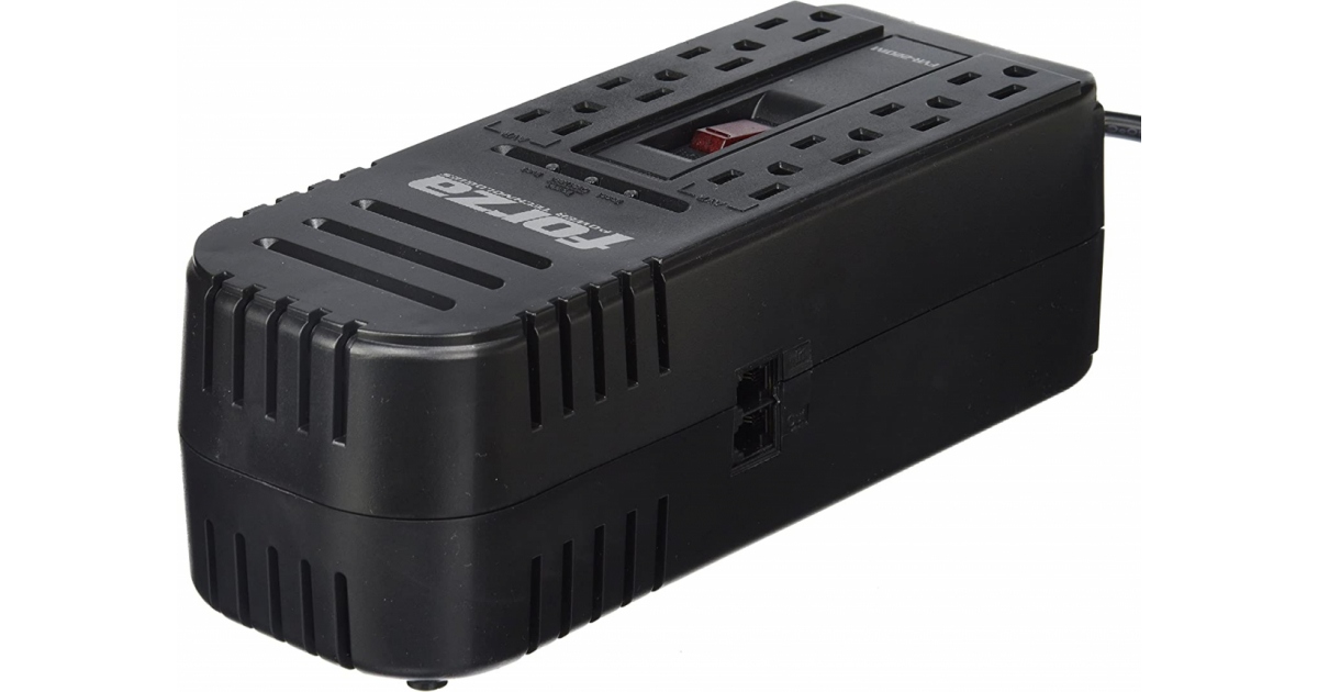 REGULADOR VOLTAJE FVR-2201 2200VA1100W de FORZA en reguladores…