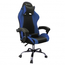SILLA GAMER XZEAL NEG/AZUL ACERO, XZSXZ05A