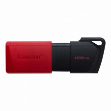 MEMORIA USB KINGSTON TECHNOLOGY DTXM/128GB, NEGRO/ROJO