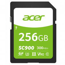 MEM SD ACER SC900 256GB R:300MB/s, W:260MB/s, UHS-II, V90