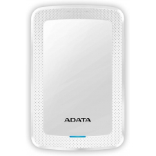 DISCO DURO EXTERNO ADATA HV300 2.5'', 1TB, USB 3.1, BLANCO - PARA MAC/PC AHV300-1TU31-CWH