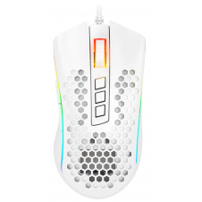 Mouse Redragon Storm Elite White, Juego, Blanco