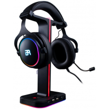 BASE PARA DIADEMA GAMER BALAM RUSH ATLAS PRO HRX20 RGB USB NEGRO