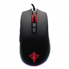MOUSE GAMER YEYIAN ÓPTICO CLAYMORE SERIE 2000, ALÁMBRICO, USB, 12000 DPI, NEGRO YMT-V70
