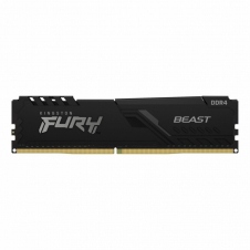 MEMORIA RAM KINGSTON FURY BEAST BLACK DDR4, 3600MHZ, 16GB, CL18