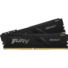 MEMORIA RAM KINGSTON FURY BEAST, DDR4, 3200 MHZ, CL16, 16GB