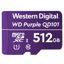 MEMORIA MICRO SD WESTERN DIGITAL PURPLE 512GB MICROSDXC