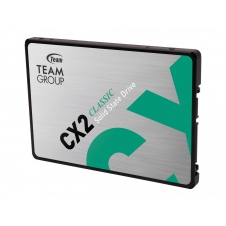 SSD INTERNO TEAMGROUP CX2 CLASSIC 2TB 2.5 SATA III NEGRO PLATA