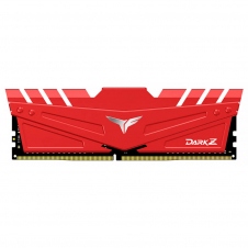 MEMORIA RAM TEAMGROUP T FORCE DARK Z 8GB DDR4 3200 MHZ DIMM RED