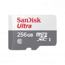 Memoria Micro SD SANDISK Ultra MICROSDHC 256GB ADAPTADOR 100MBS
