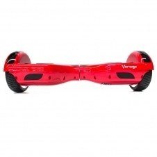 PATINETA ELECTRICA VORAGO ROJA 350W*2 ANTIFUEGO, LUZ LED