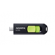 MEMORIA FLASH ADATA UC300 32GB USB-C 3.2 NEGRO CON VERDE