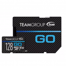 MEMORIA MICRO SD TEAMGROUP GO CARD 128G 4K UHS I U3 100 MB/S