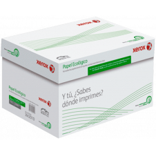PAPEL CORTADO XEROX BOND ECOLÓGICO 75GR OFICIO VERDE C/5000 HOJAS