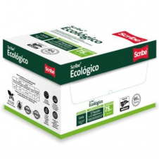 PAPEL CORTADO SCRIBE ECOLÓGICO CARTA 93% DE BLANCURA 5000 HOJAS