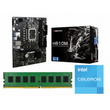Kit De Actualización Intel Celeron, H610m, 8gb Ram Ddr4