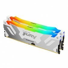 MEMORIA RAM DIMM KINGSTON FURY RENEGADE BLANCO RGB 32GB KIT DE 2 DDR5 6400MTS