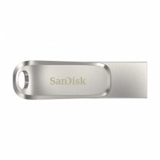 MEMORIA USB SANDISK ULTRA DUAL LUXE DRIVE METALICA USB C 128 GB