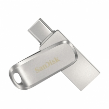 MEMORIA USB SANDISK ULTRA DUAL LUXE DRIVE METALICA USB C 128 GB