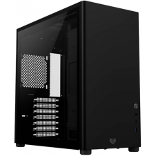 GABINETE BALAM RUSH ERIS JET GM985, ATX, CRISTAL TEMP,NEGRO