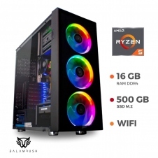 PC GAMER, AMD RYZEN 5 5600g, A320, 16GB DDR4, 500GB M.2
