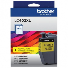 TINTA BROTHER LC402XL SÚPER ALTO RENDIMIENTO 1500 PÁGINA AMARILLO