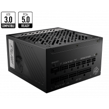 FUENTE DE PODER MSI 12VHPWR A1000G 1000W 80 PLUS GOLD FULL MODULAR MPG A1000G PCIE5