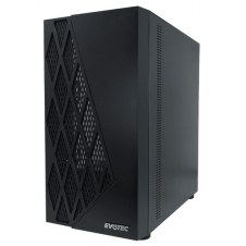 EVOTEC EV-1018, USB 3.0/2.0, 3 VENTILADORES INSTALADOS, NEGRO