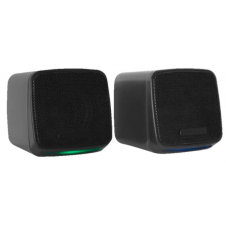 BOCINAS ACTECK ELANT CUBE 2.0 USB Y 3.5MM COMPACTAS