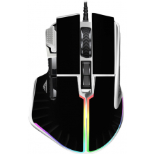 GAME FACTOR MOG602 MOUSE GAMER RGB 19K DPI PIXART 3370 6+1 BOTONES
