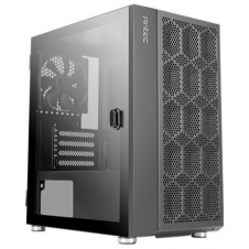 Gabinete Antec NX200M, Mini Torre, Soporta ITX, Micro ATX, 4 Ranuras de Expansion, Ventana Cristal, 1x Ventilador trasero 1x 120 mm