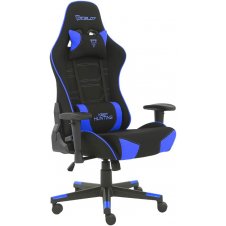 SILLA GAMER OCELOT GAMING OST-ELECTRIC BLUE, ERGONÓMICA, RECLINABLE, 4D, AZUL/NEGRO