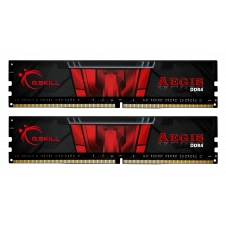 MEMORIA RAM DIMM GSKILL AEGIS 32GB 2X16GB DDR4 3200MHZ CL16 NEGRO F4 3200C16D 32GIS