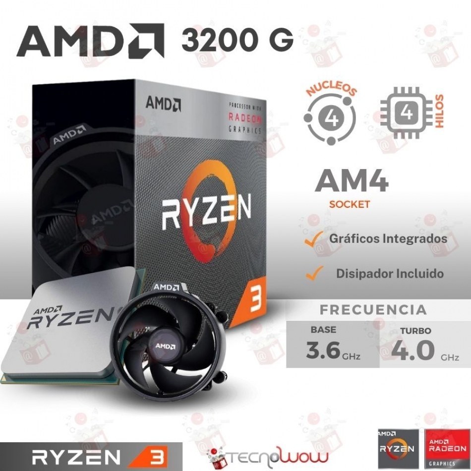 Ryzen 5 shop 3200g caracteristicas