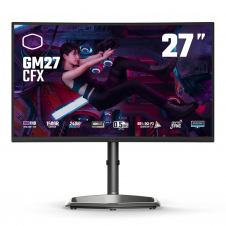 MONITOR COOLER MASTER GM27-CFX-US 27″ FHD 240Hz 5ms CURVO CON ALTAVOCES