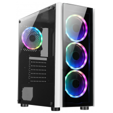Gabinete Xzeal XZ110 con Ventana RGB, Midi-Tower