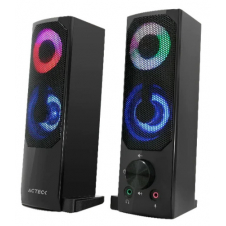 BOCINAS ACTECK ELANT BRICK 2.0 USB Y 3.5MM COMPACTAS