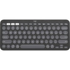 TECLADO LOGITECH PEBBLE KEYS 2 K380s, BT MULTID, GRAPHITE