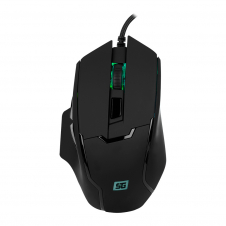 MOUSE START THE GAME, RGB, CONF SW HASTA 6,400 DPIS, USB, NEGRO