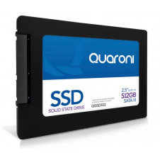 UNIDAD DE ESTADO SOLIDO SSD QUARONI 2.5 512GB SATA3 6GB/S 7MM LECT 540MB/S ESCRIT 460MB/S.
